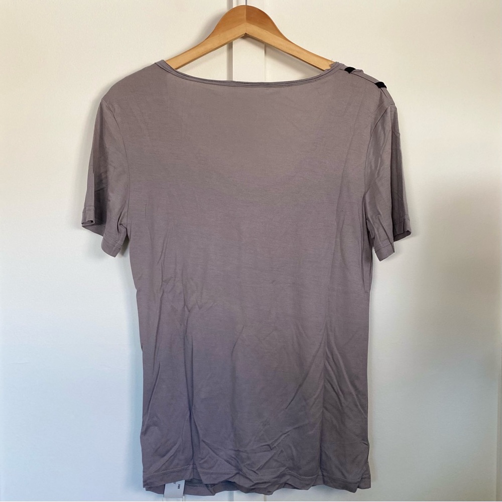 N. HOOLYWOOD - Punk High Fashion Men’s Shirt Top w/ Straps - Picture 9 of 16